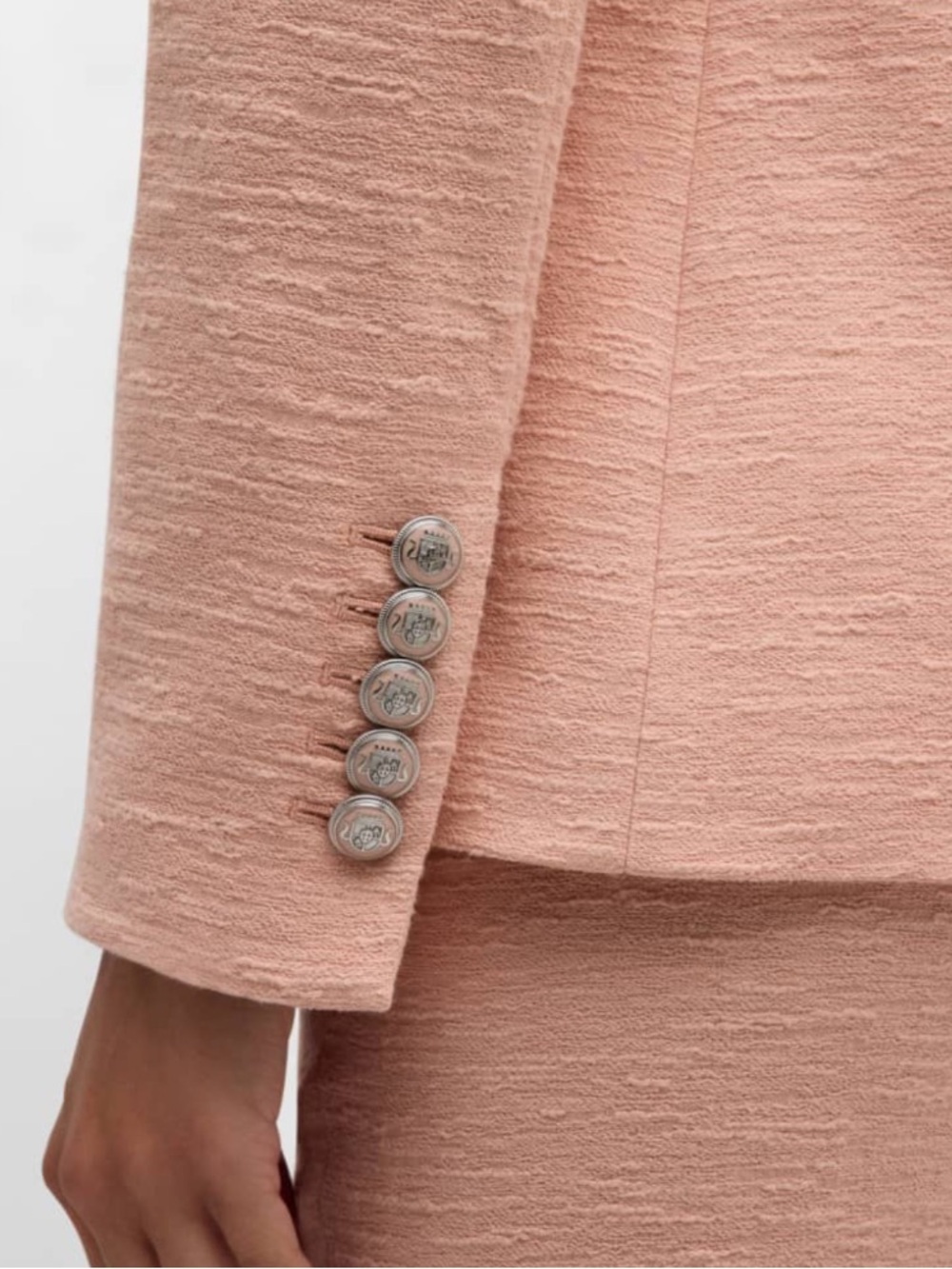 Veronica Beard Miller Textured Dickey Blazer - Picture 4 of 10